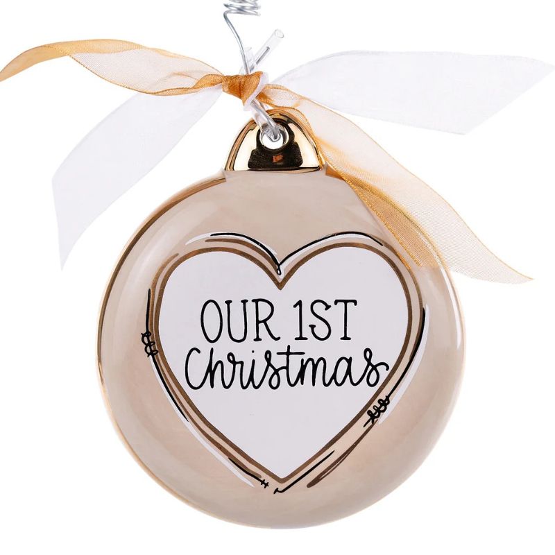 Our First Christmas Puff Ornament